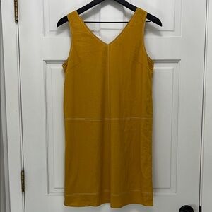 THML Mustard Yellow Sleeveless Sheath Mini Dress - Size XS